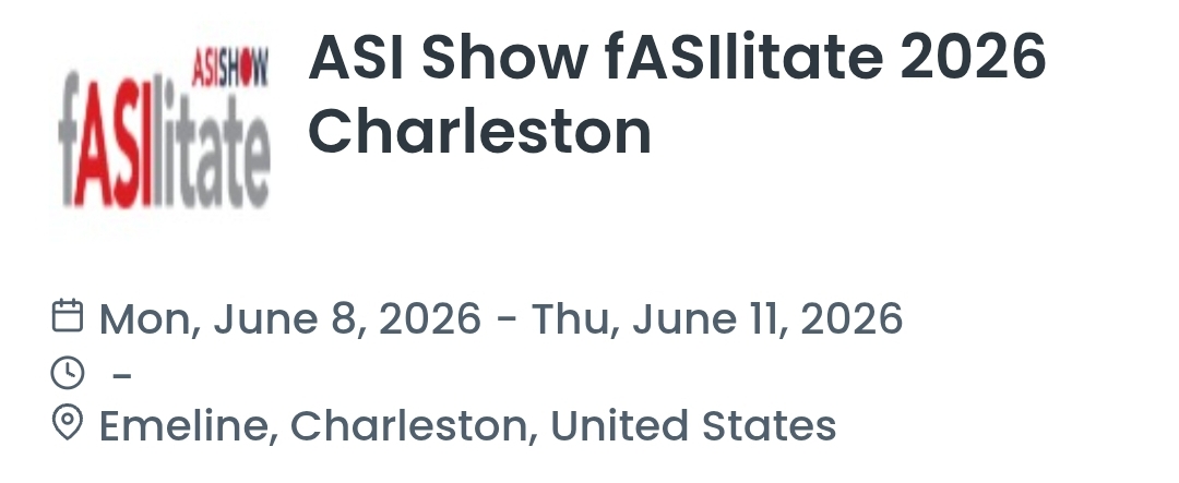 ASI Show fASIlitate 2026 Charleston