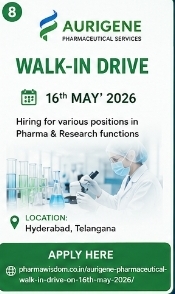 Aurigene Pharmaceutical – Walk-In Drive