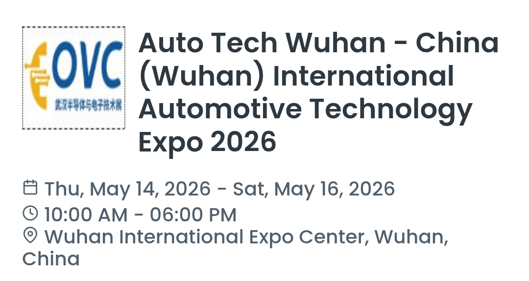 Auto Tech Wuhan - China (Wuhan) International Automotive Technology Expo 2026