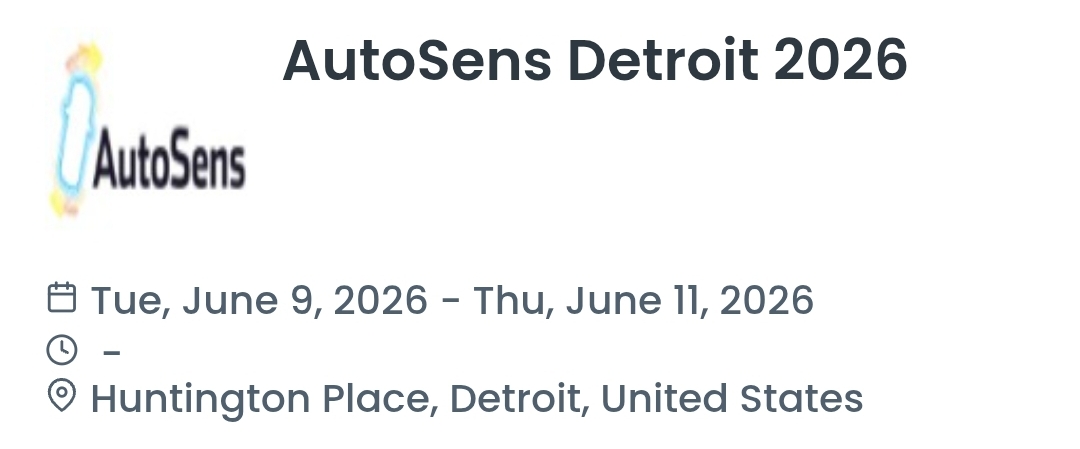 AutoSens Detroit 2026