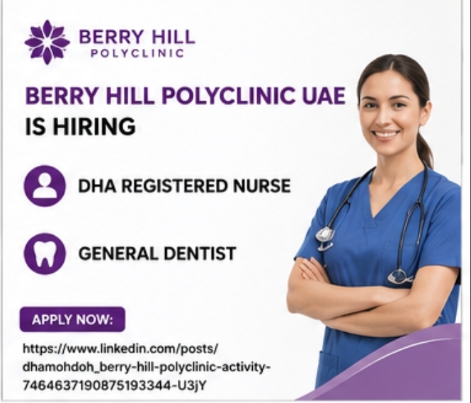 Berry Hill Polyclinic UAE Hiring