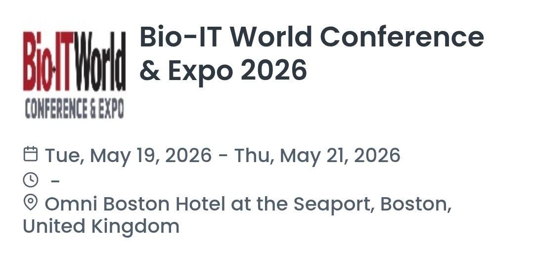 Bio-IT World Conference & Expo 2026