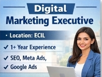 Digital Marketing Executive – ECIL