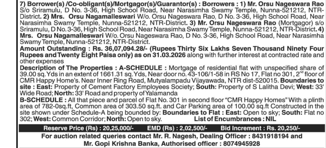 E-Auction Property
