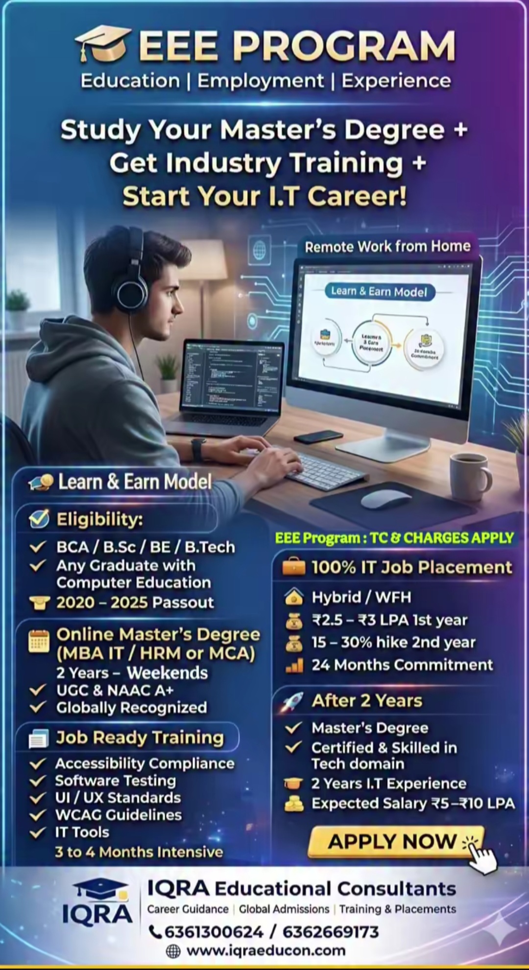 EEE PROGRAM – Education | Employment | Experience 🚀