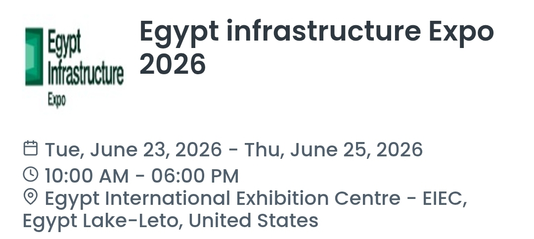 Egypt infrastructure Expo 2026