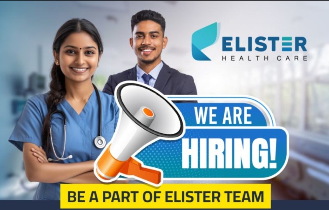 Elister Med Dubai is now hiring!!!!
