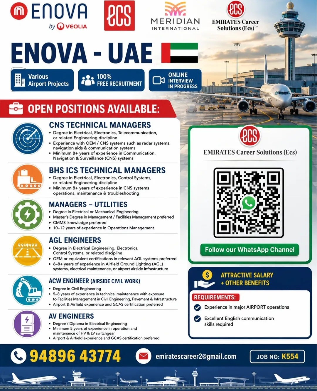 ENOVA – UAE Airport Projects
