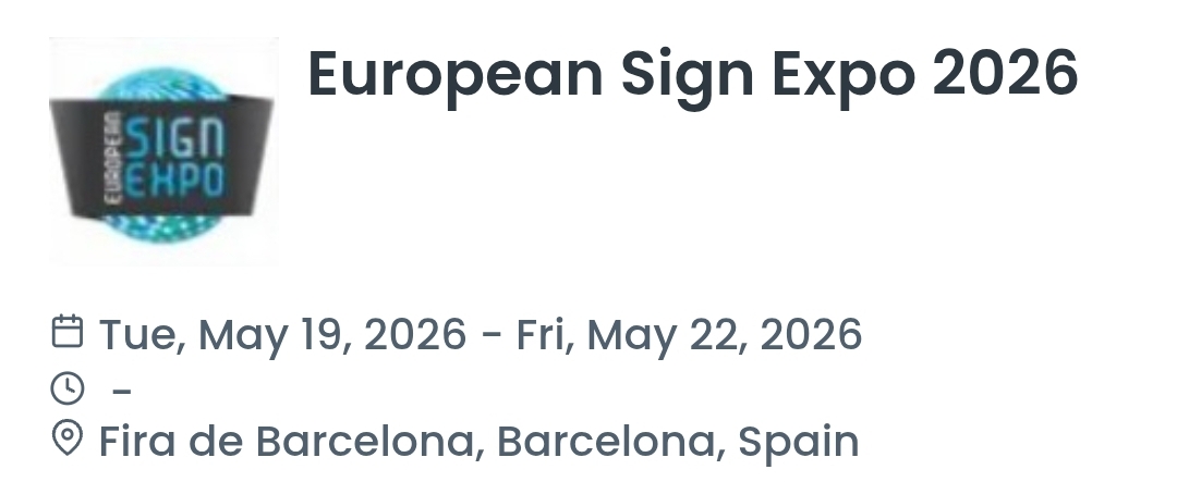 European Sign Expo 2026