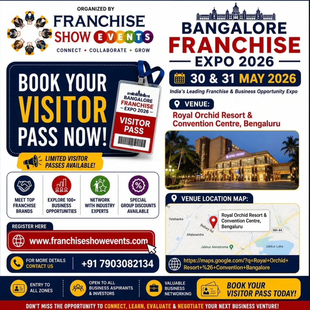 Explore New Business Opportunities at Bangalore Franchise Expo 2026