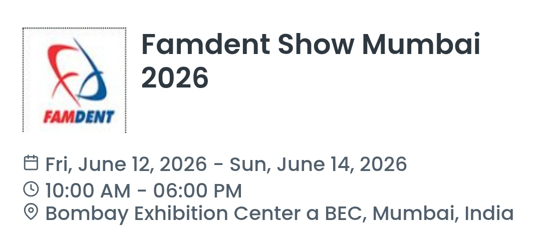 Famdent Show Mumbai 2026