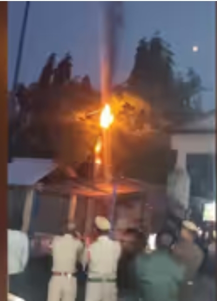 Fire in election strong room at Kokrajhar school, swift response prevents major damage