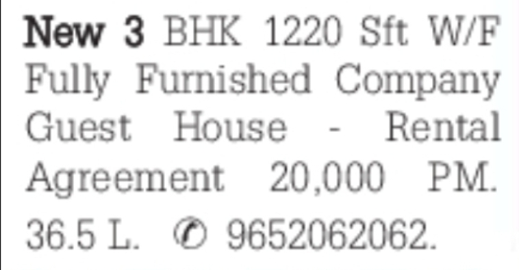Fully Furnished 3BHK Company Guest House – For Rent/Sale Option, Near Atchutapuram, Andhra Pradesh