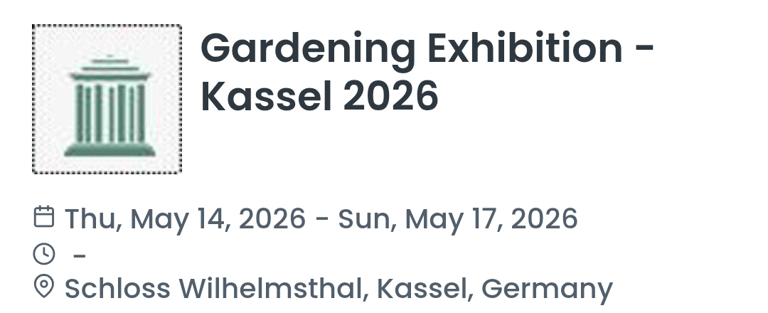 Gardening Exhibition - Kassel 2026