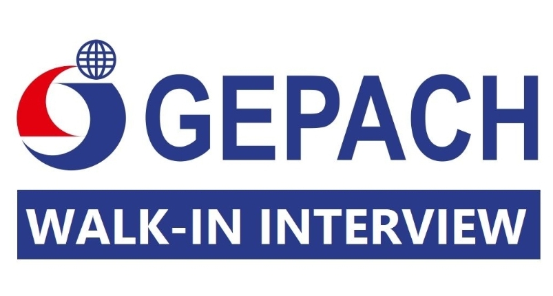 🚀 Gepach International – Walk-In Interviews