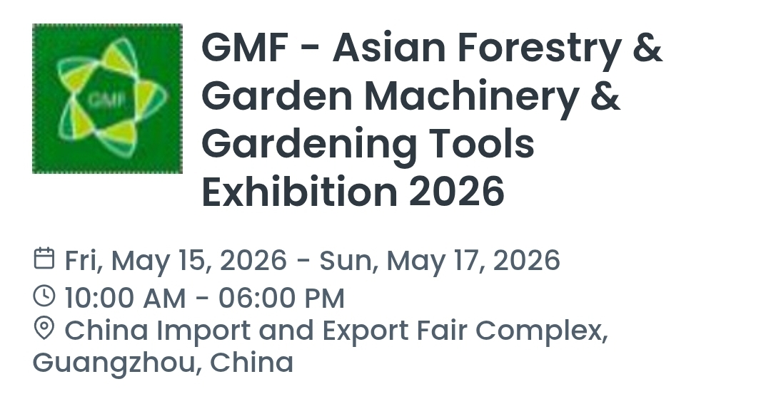 GMF - Asian Forestry & Garden Machinery & Gardening Tools Exhibition 2026