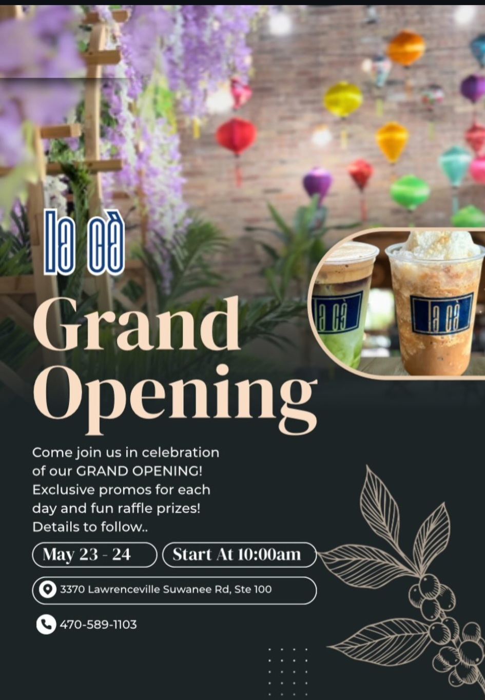 Grand Opening Announcement