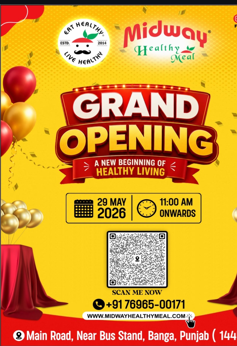 Grand Opening – Midway Healthy Meal