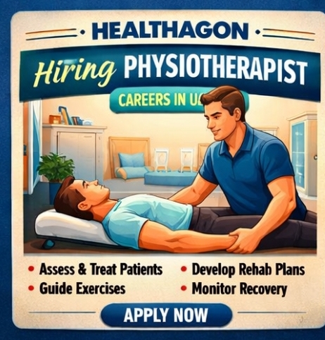 📌 Healthagon – Hiring Physiotherapist