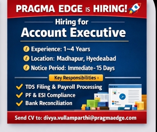 Hello Everyone, 🚀Pragma Edge is Hiring! 🚀
