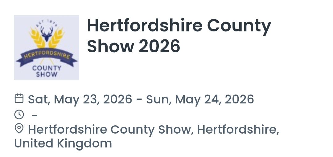 Hertfordshire County Show 2026