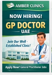 🩺 Hiring: General Practitioner (GP) Doctor | UAE
