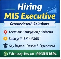 🚀 Hiring MIS Executive