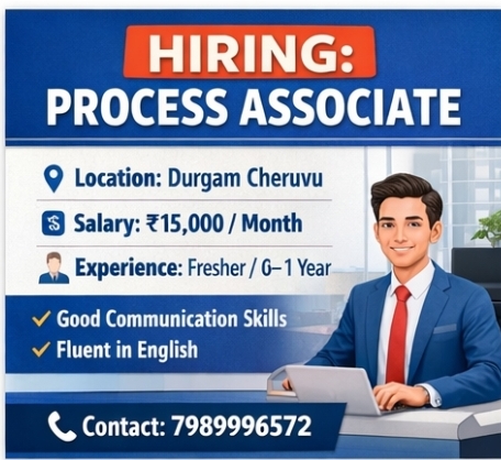 📢 Hiring: Process Associate