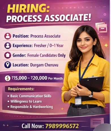 📢 Hiring: Process Associate