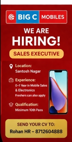 📢 Hiring Sales Executive