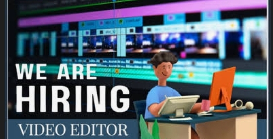 🎬 Hiring: Video Editor (Fresher) – Work From Home