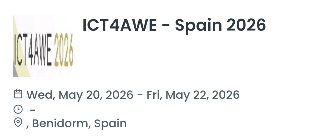 ICT4AWE - Spain 2026