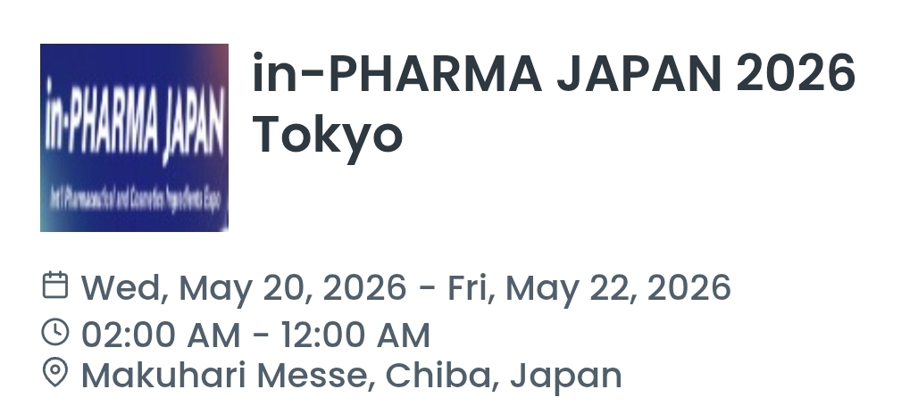 in-PHARMA JAPAN 2026 Tokyo