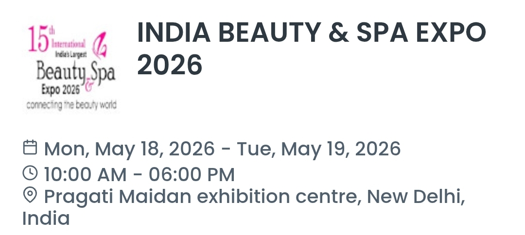 INDIA BEAUTY & SPA EXPO 2026