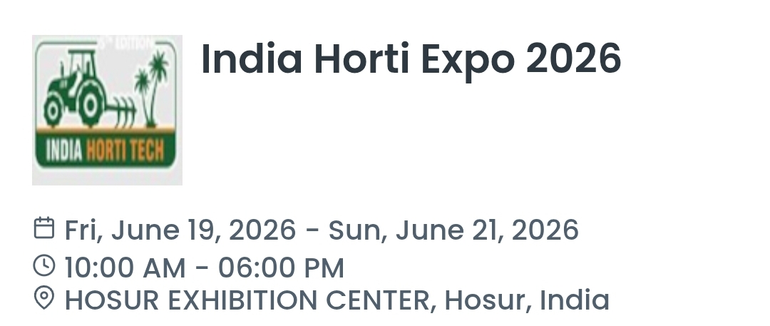 India Horti Expo 2026