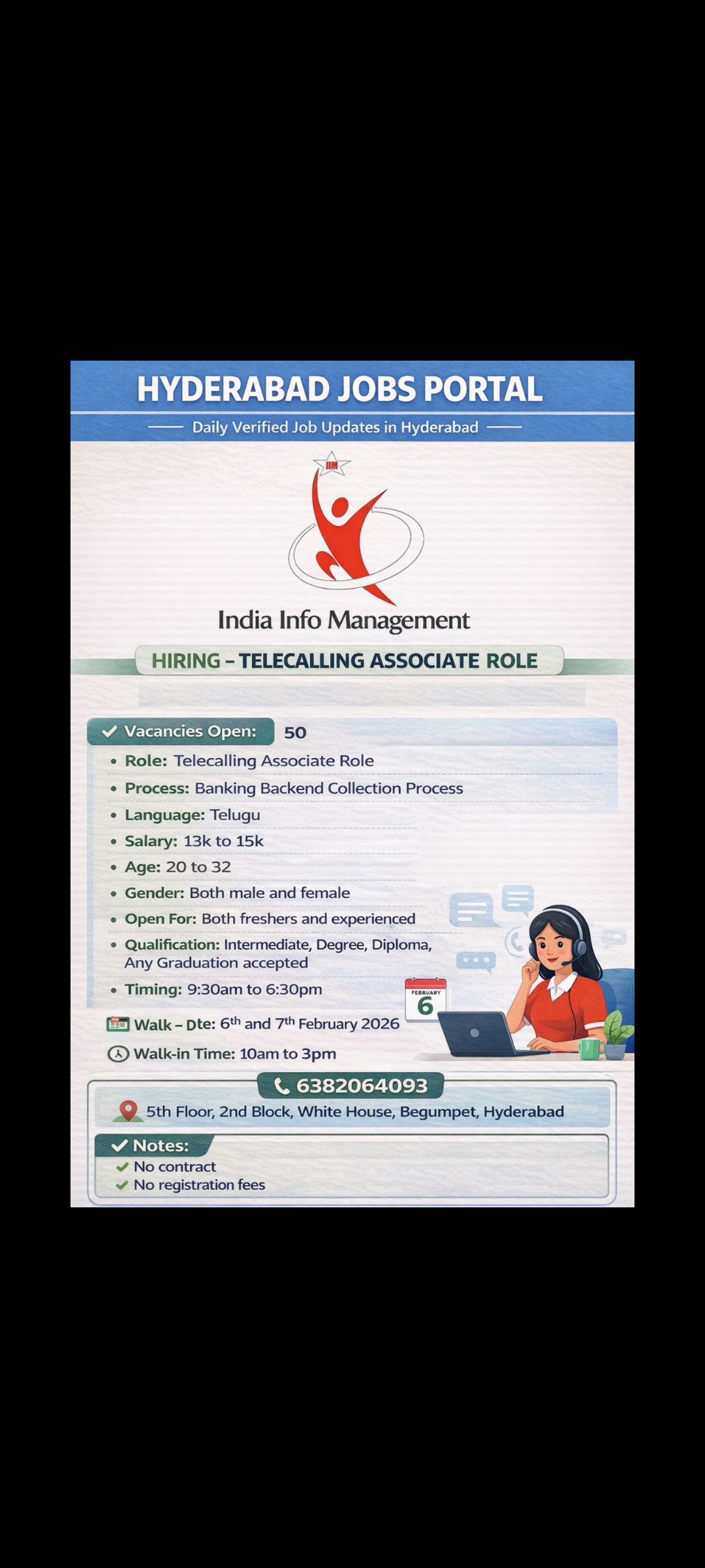 India Info Management HIRING