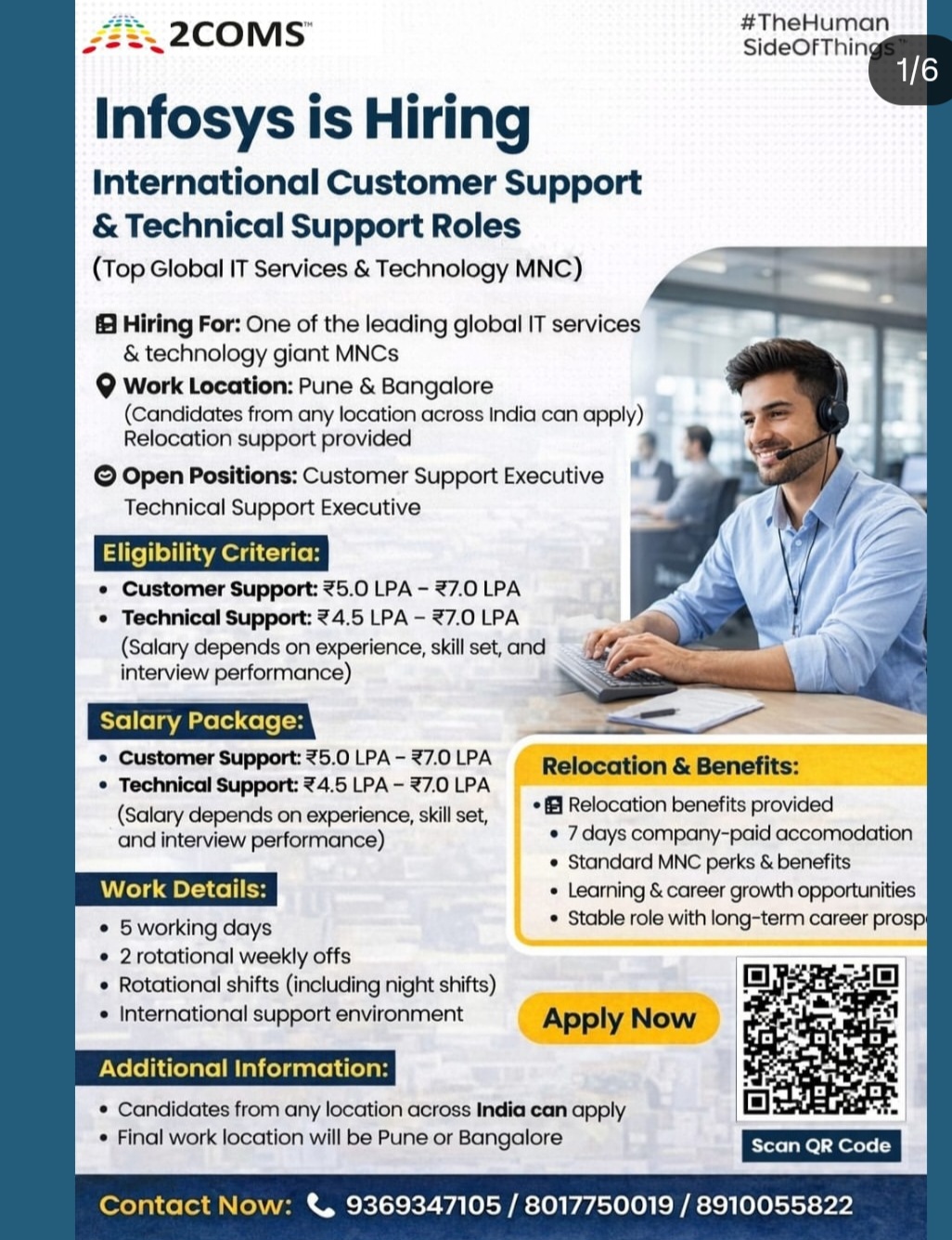 Infosys is Hiring !!!!!