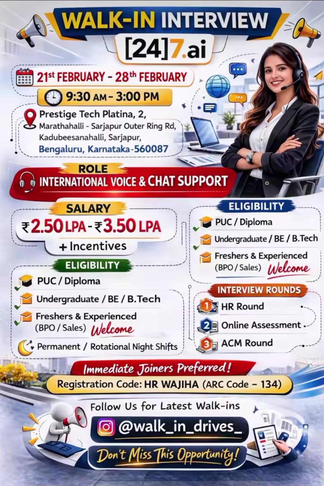 International Voice & Chat Support | Bangalore