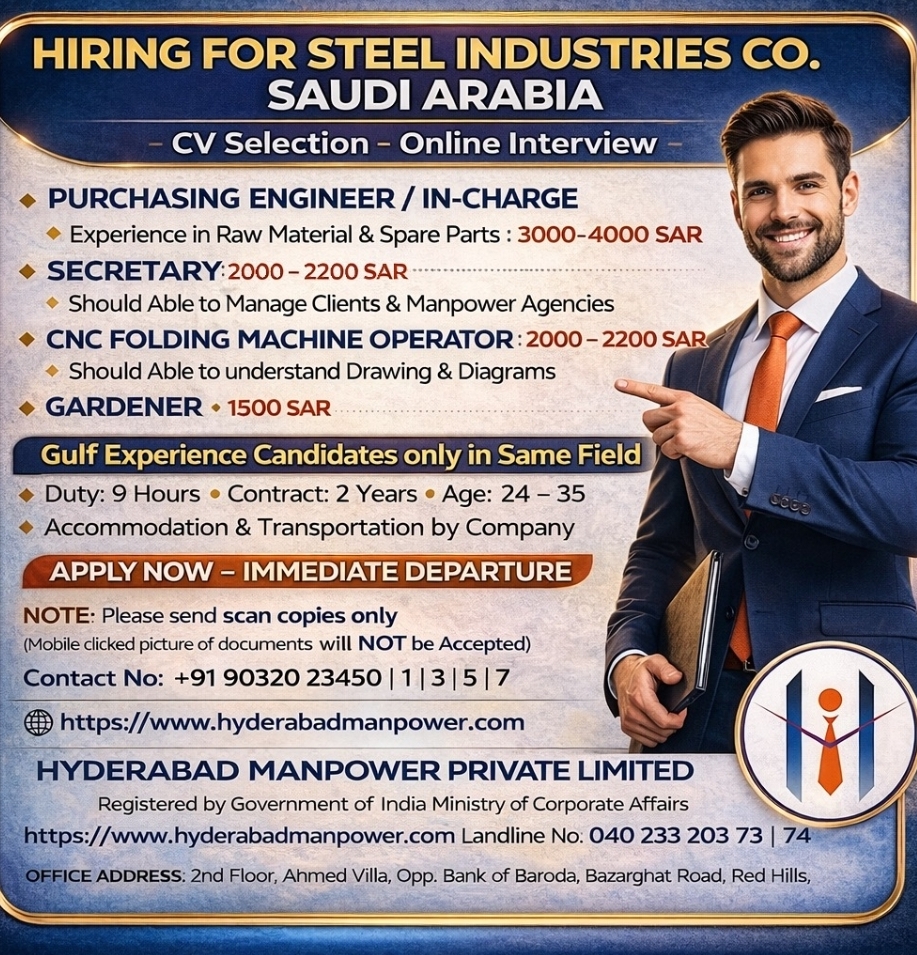 Job Vacancy alert!!!!!!