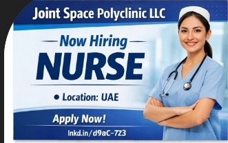Joint Space Polyclinic LLC – Nurse Job (UAE) 🏥