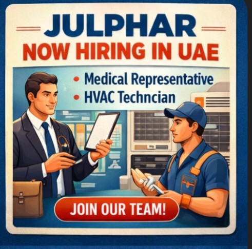 📌 Julphar – Now Hiring in UAE