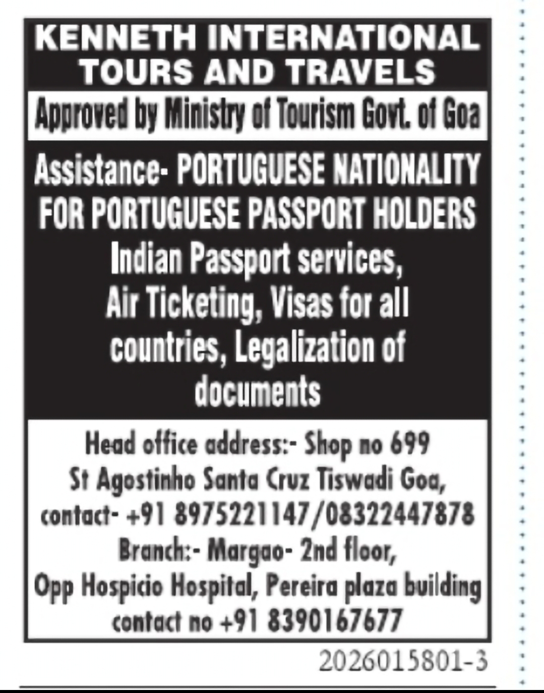Kenneth International Tours & Travels