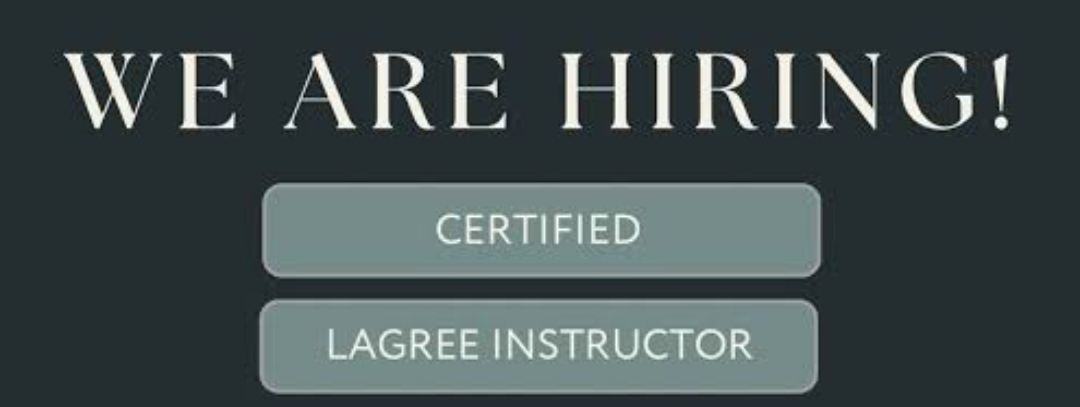Lagree  Instructor Vaccancy!!!!