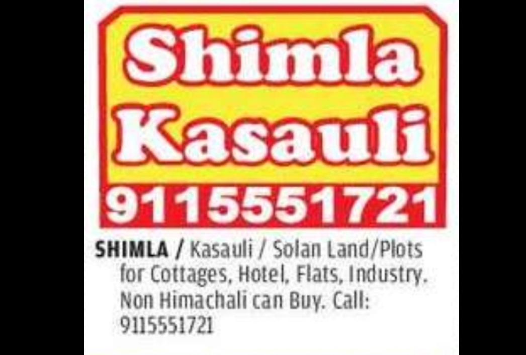 🌄 Land & Plot Opportunities in Shimla, Kasauli & Solan