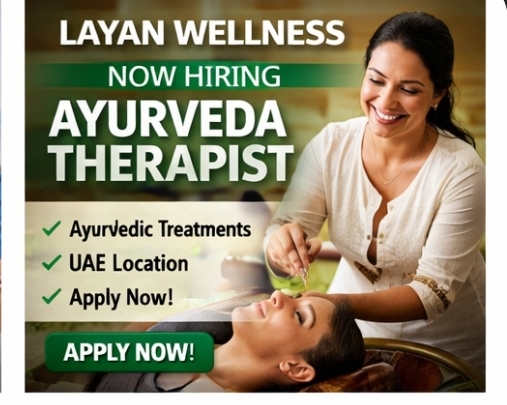 🌿 Layan Wellness – Hiring Ayurveda Therapist