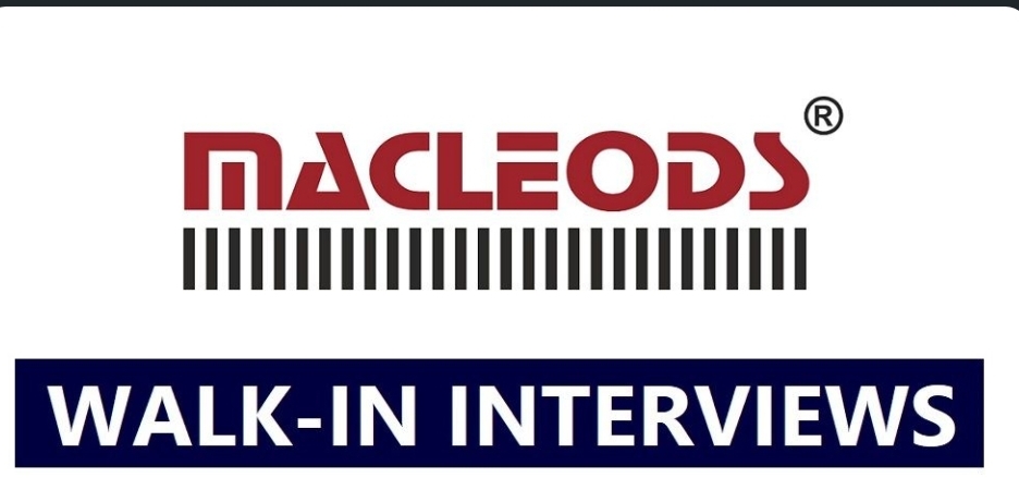 Macleods Pharmaceuticals – Walk-In Interview for Freshers