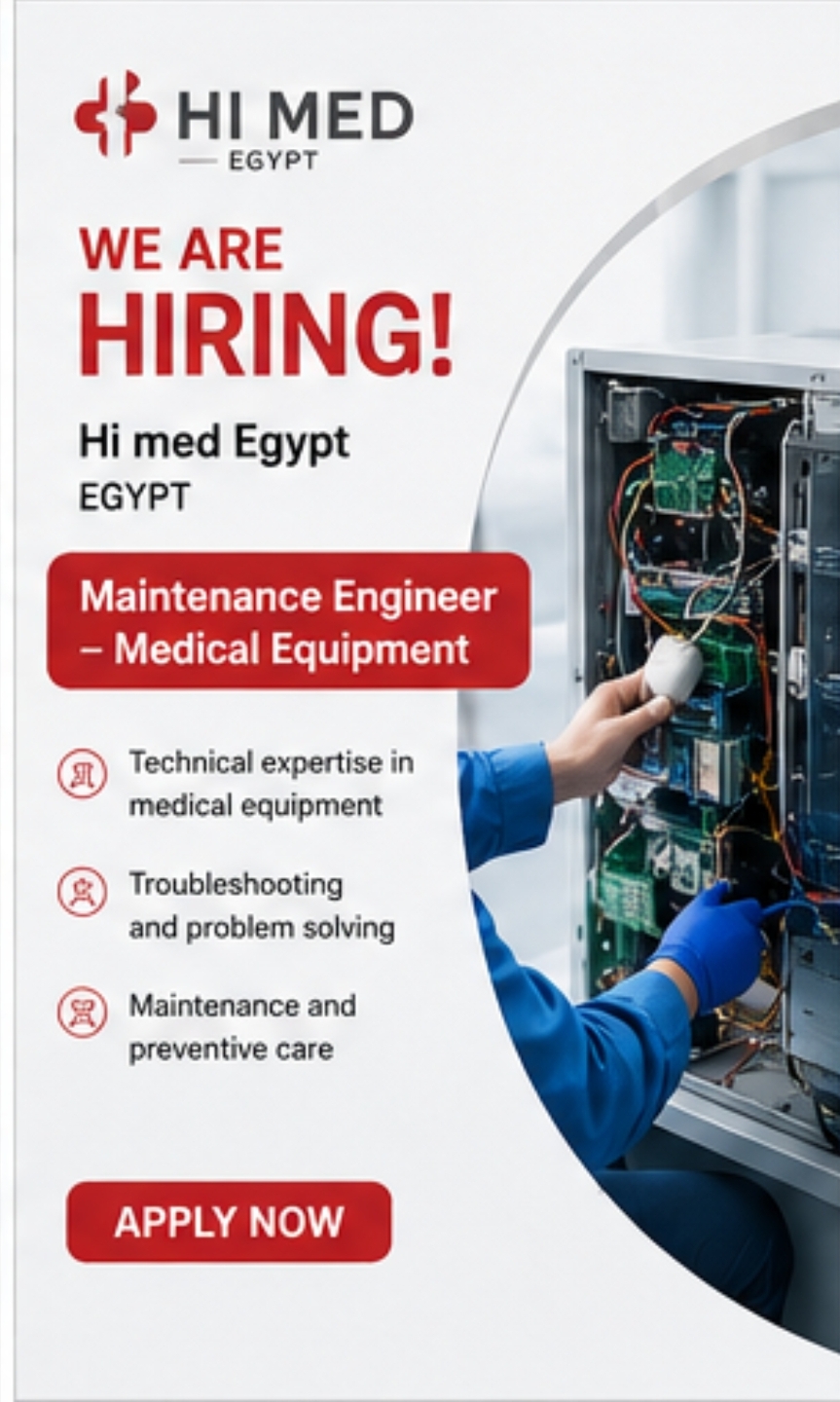 Maintenance Engineer – Medical Equipment – Egypt | Hi Med Egypt