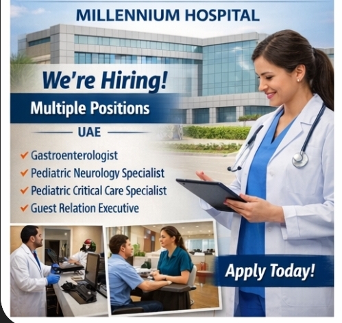 Millennium Hospital – Multiple Positions