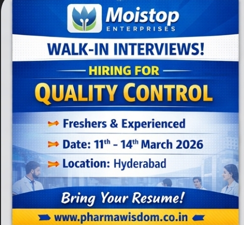 Moistop Enterprises – Walk-In Interviews