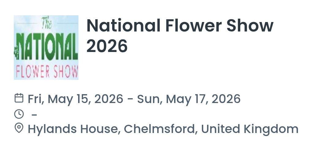 National Flower Show 2026